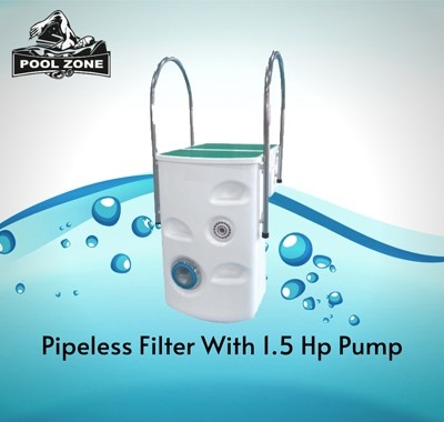 Pipeless Filter with 1.5Hp Pump